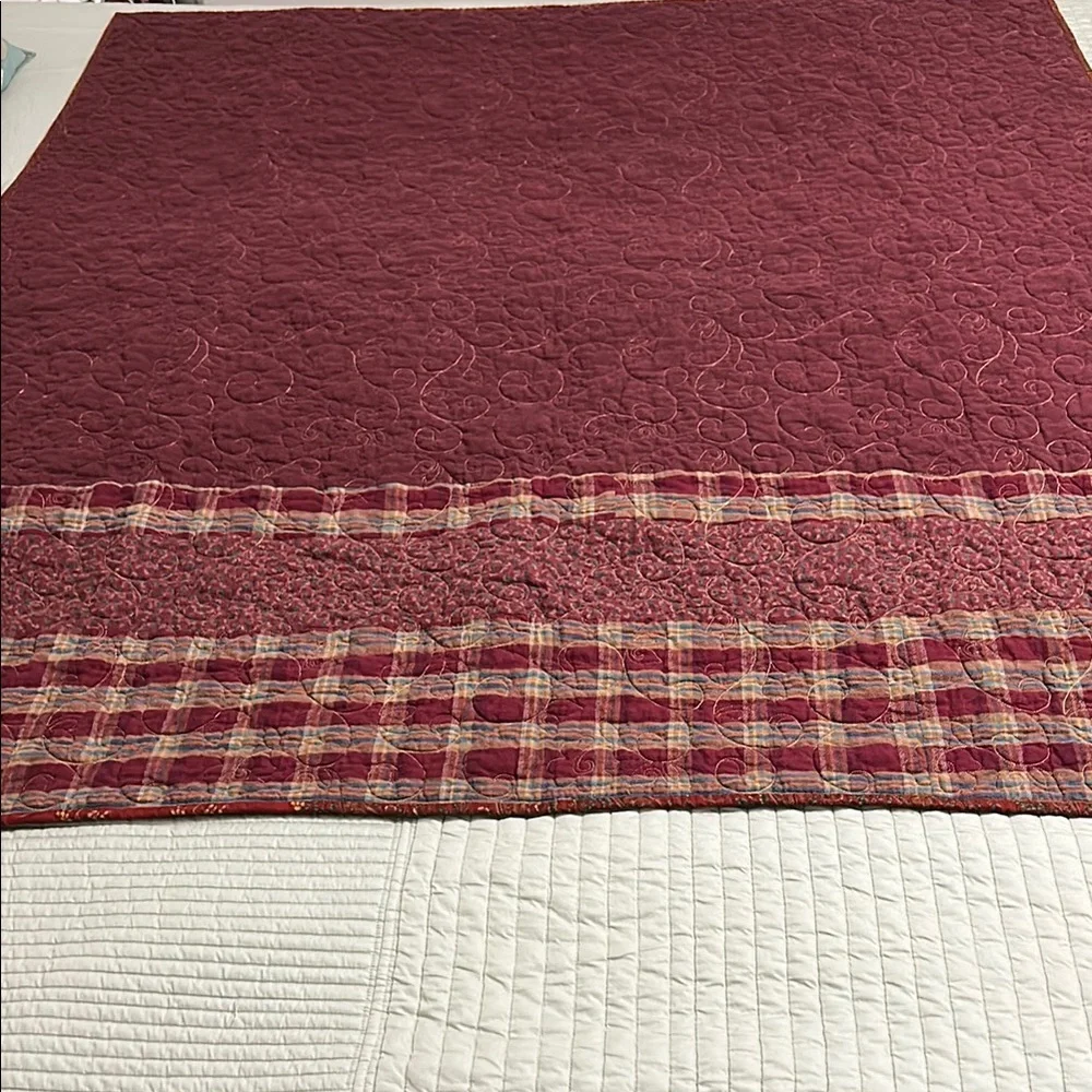 Patchwork Quilt with Star Pattern - Multicolor - Picture 8 of 11